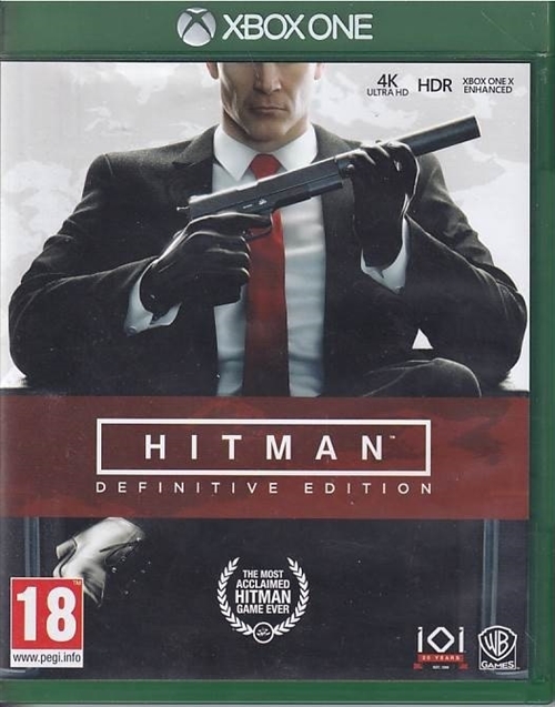 Hitman - Definitive Edition - Xbox One Spil (B-Grade) (Genbrug)